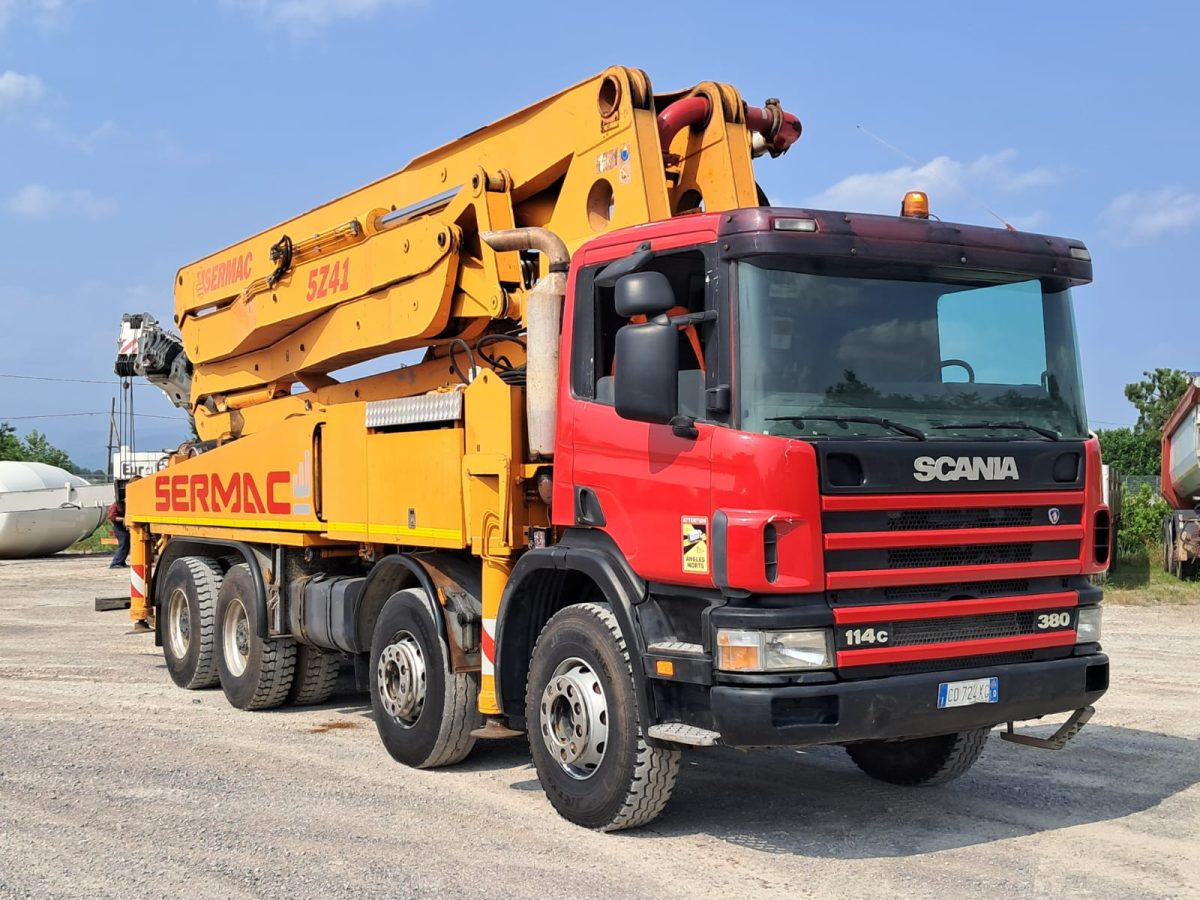 SCANIA P 114 380 SERMAC 5Z41 - Autobomba de betão: foto 3 SCANIA P 114 380 SERMAC 5Z41 - Autobomba de betão: foto 3