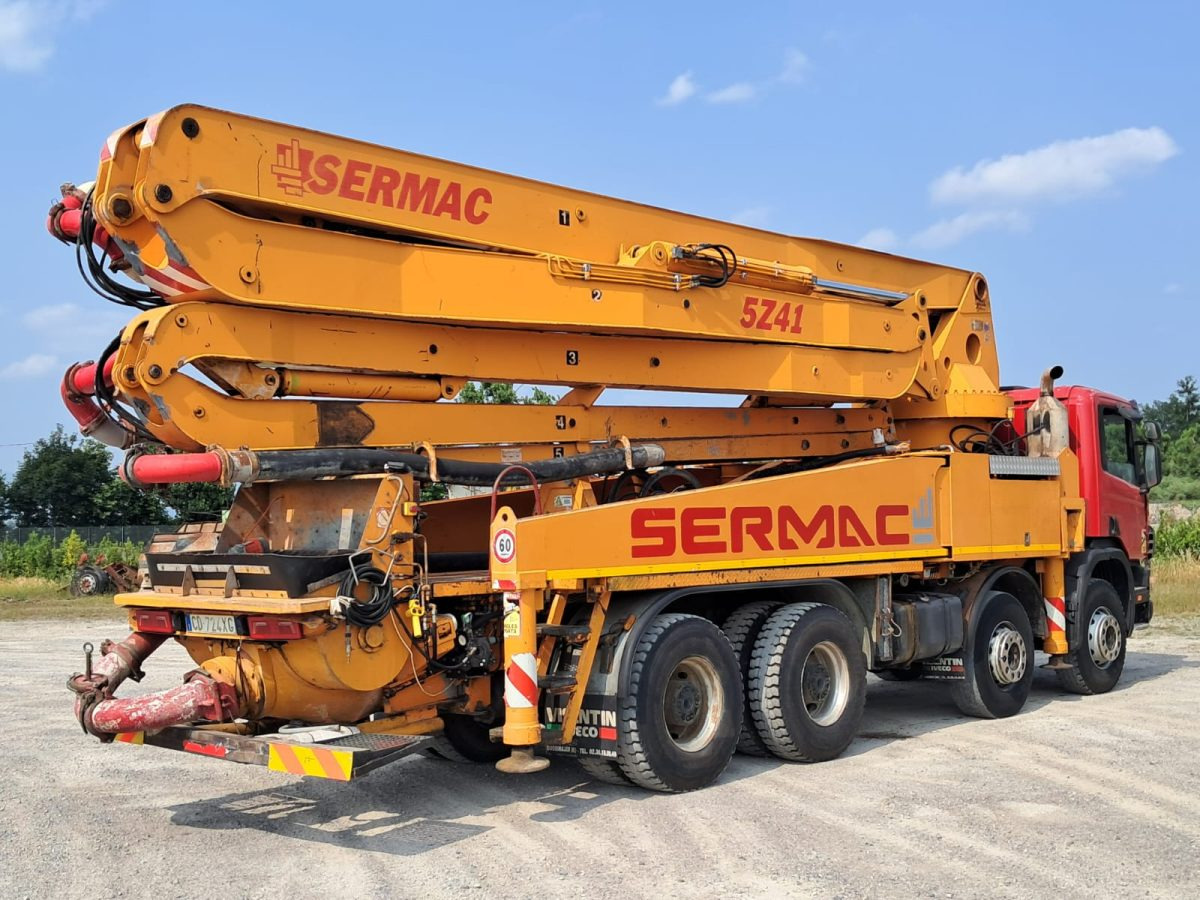 SCANIA P 114 380 SERMAC 5Z41 - Autobomba de betão: foto 5 SCANIA P 114 380 SERMAC 5Z41 - Autobomba de betão: foto 5