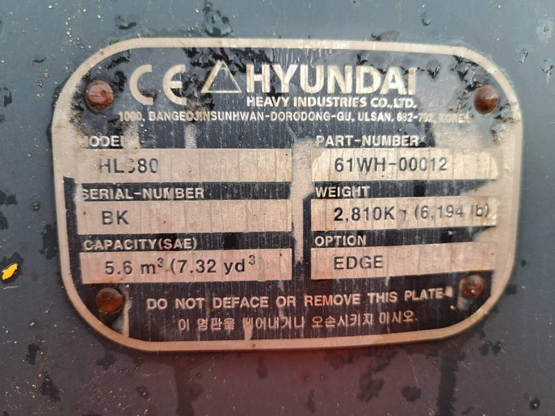 Locação financeira de Hyundai HL980 Hyundai HL980: foto 19