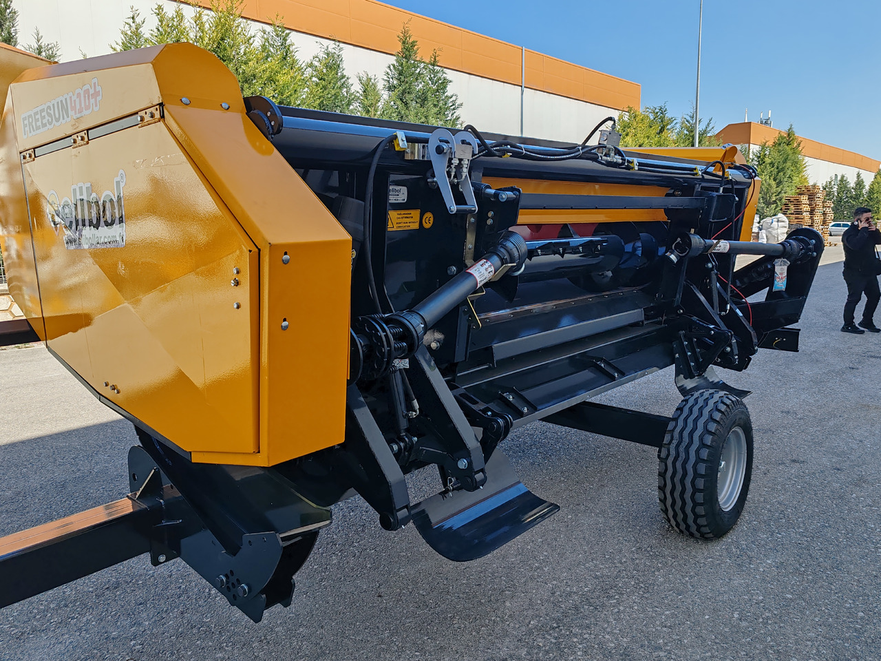 ELİBOL FREESUN 410+ SUNFLOWER HEADER - Plataforma para colher girassol: foto 4 ELİBOL FREESUN 410+ SUNFLOWER HEADER - Plataforma para colher girassol: foto 4