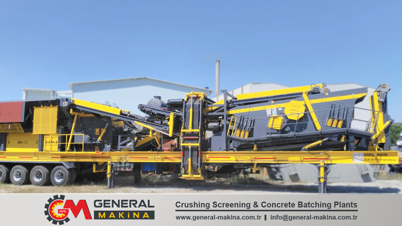 GENERAL MAKİNA HOT Sale Crushing Plants - Britadeira móvel: foto 4 GENERAL MAKİNA HOT Sale Crushing Plants - Britadeira móvel: foto 4