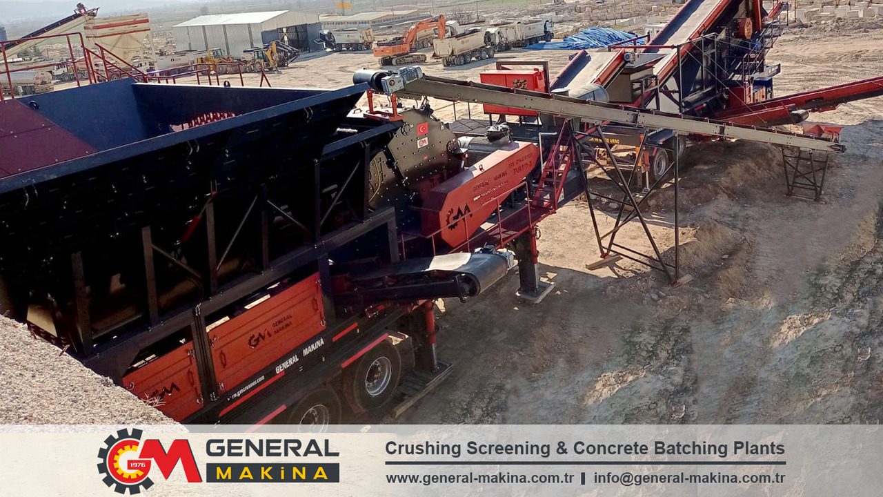 GENERAL MAKİNA Limestone Crushing Plant - Britadeira móvel: foto 2 GENERAL MAKİNA Limestone Crushing Plant - Britadeira móvel: foto 2