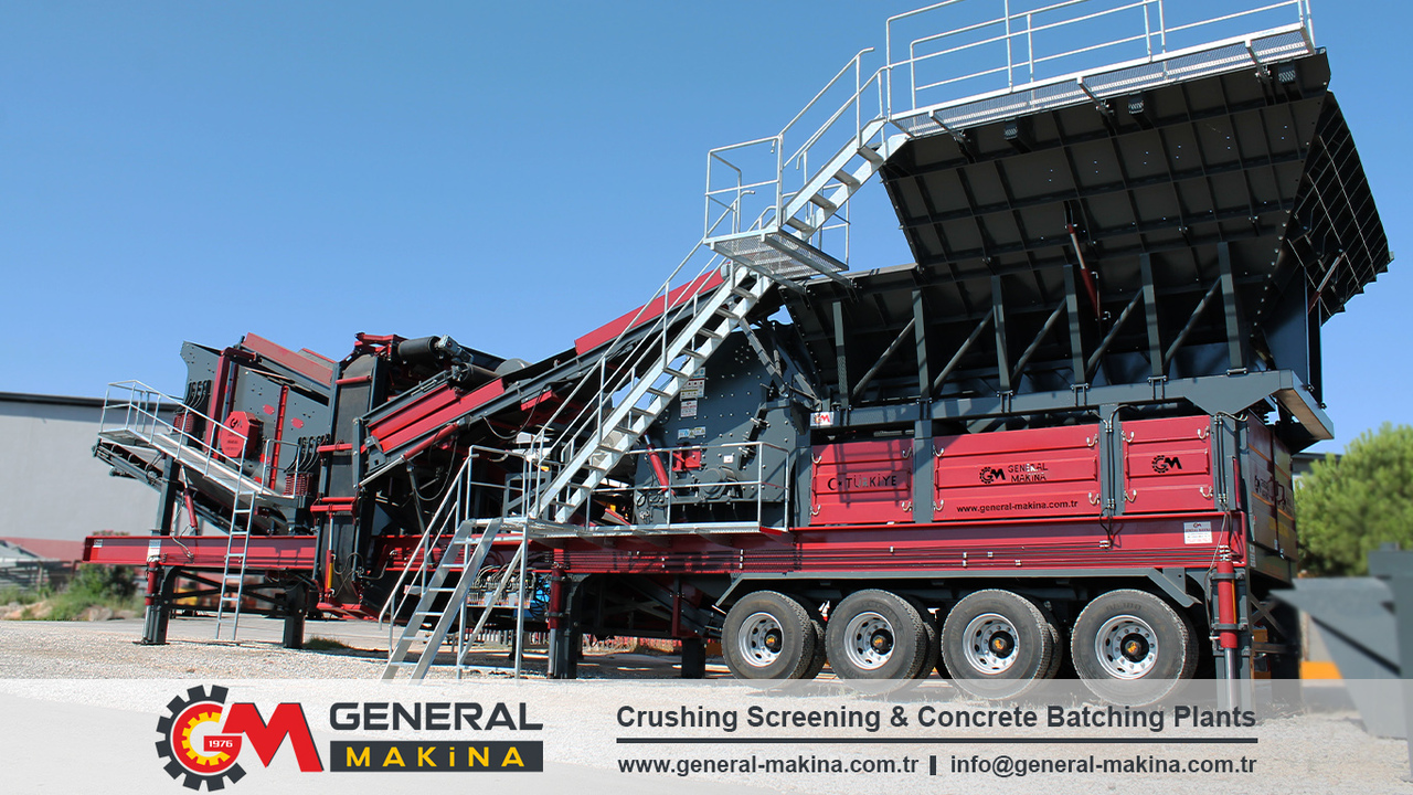 GENERAL MAKİNA Limestone Crushing Plant - Britadeira móvel: foto 5 GENERAL MAKİNA Limestone Crushing Plant - Britadeira móvel: foto 5