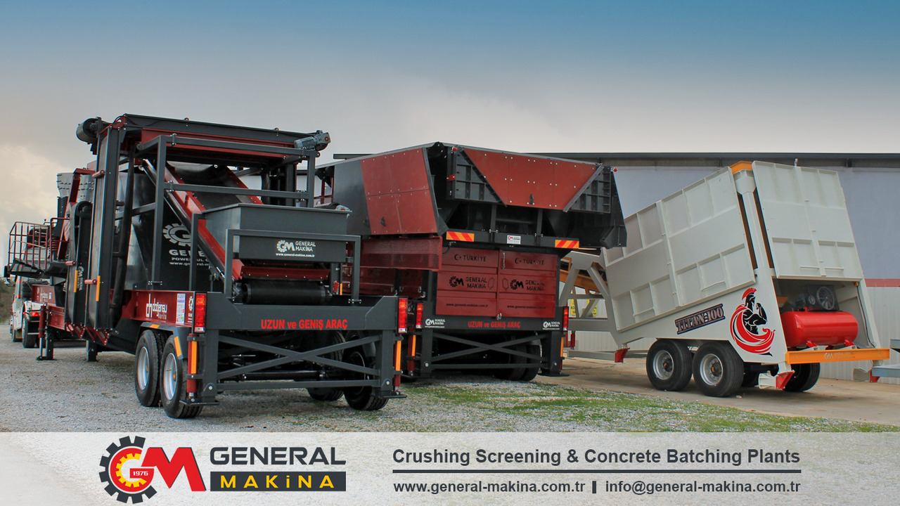 GENERAL MAKİNA Limestone Crushing Plant - Britadeira móvel: foto 3 GENERAL MAKİNA Limestone Crushing Plant - Britadeira móvel: foto 3