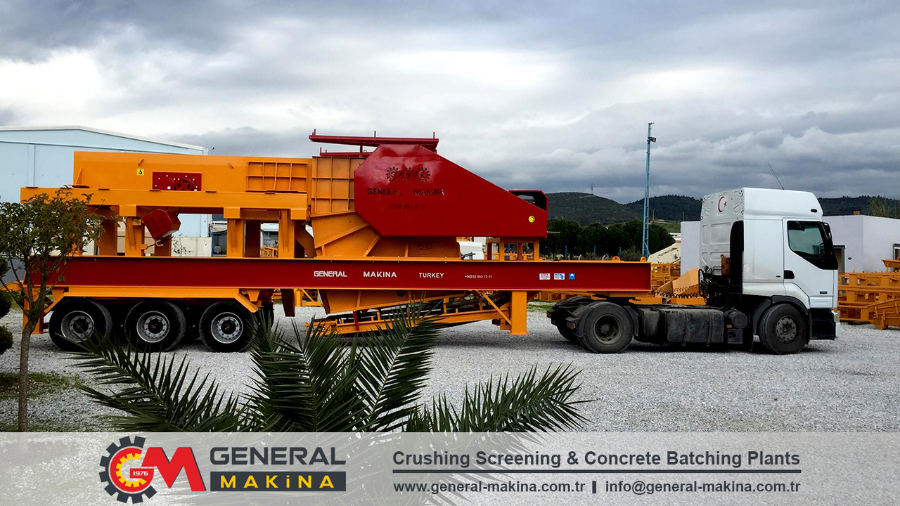 GENERAL MAKİNA Mobile Crushing System With Jaw Crusher - Britador de mandíbula: foto 3 GENERAL MAKİNA Mobile Crushing System With Jaw Crusher - Britador de mandíbula: foto 3