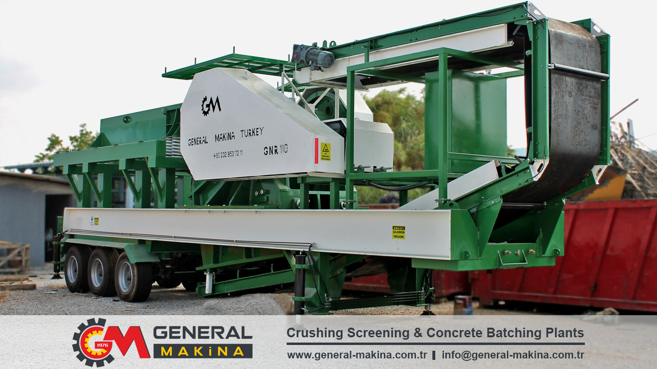 GENERAL MAKİNA Semi Mobile Crushing Plant - Britador de mandíbula: foto 5 GENERAL MAKİNA Semi Mobile Crushing Plant - Britador de mandíbula: foto 5