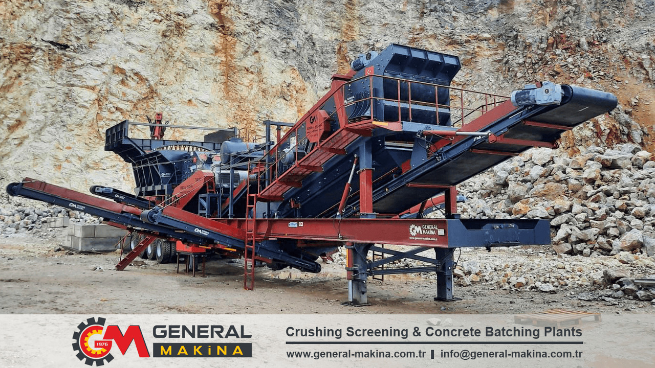General Makina 02 Mobile Stone Crushing Plant - Britadeira móvel: foto 1 General Makina 02 Mobile Stone Crushing Plant - Britadeira móvel: foto 1