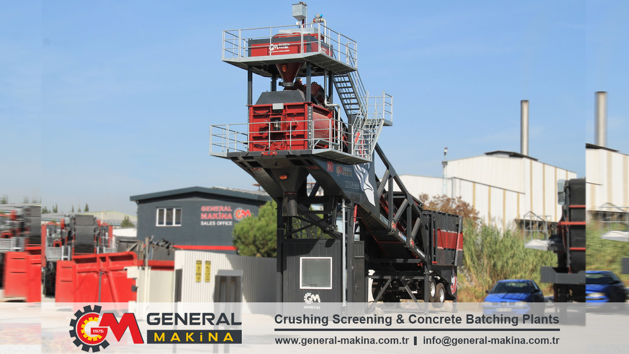 Central de betão novo General Makina Best Price Concrete Batching Plants: foto 6