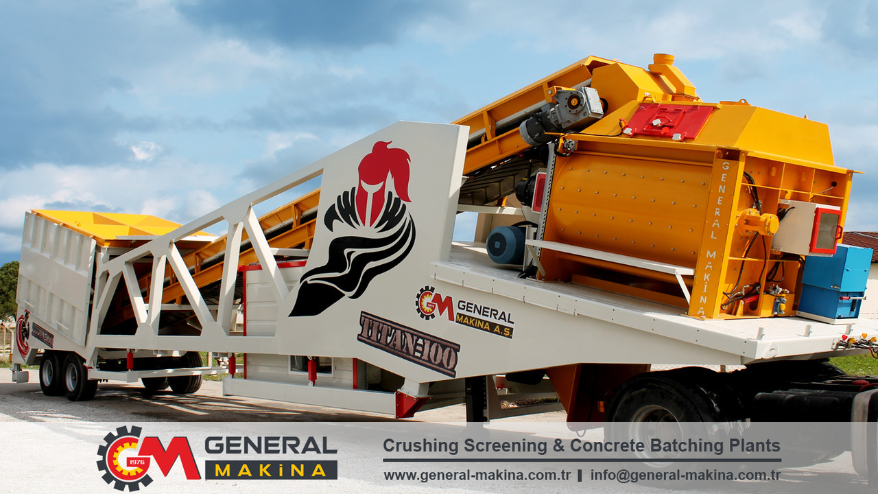 Central de betão novo General Makina Best Price Concrete Batching Plants: foto 7