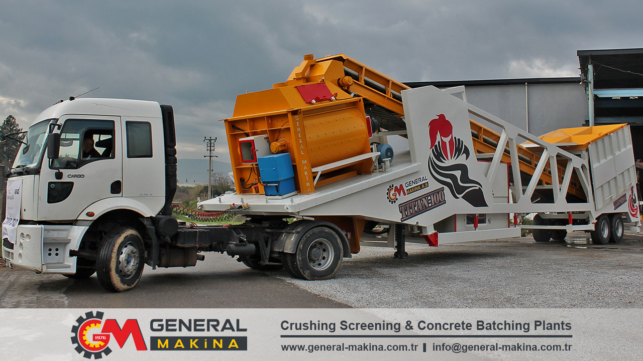 Central de betão novo General Makina Best Price Concrete Batching Plants: foto 12