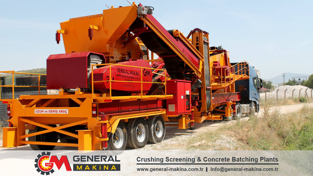 General Makina Crusher and Screener Sale From Manufacturer - Máquina de mineração: foto 5 General Makina Crusher and Screener Sale From Manufacturer - Máquina de mineração: foto 5