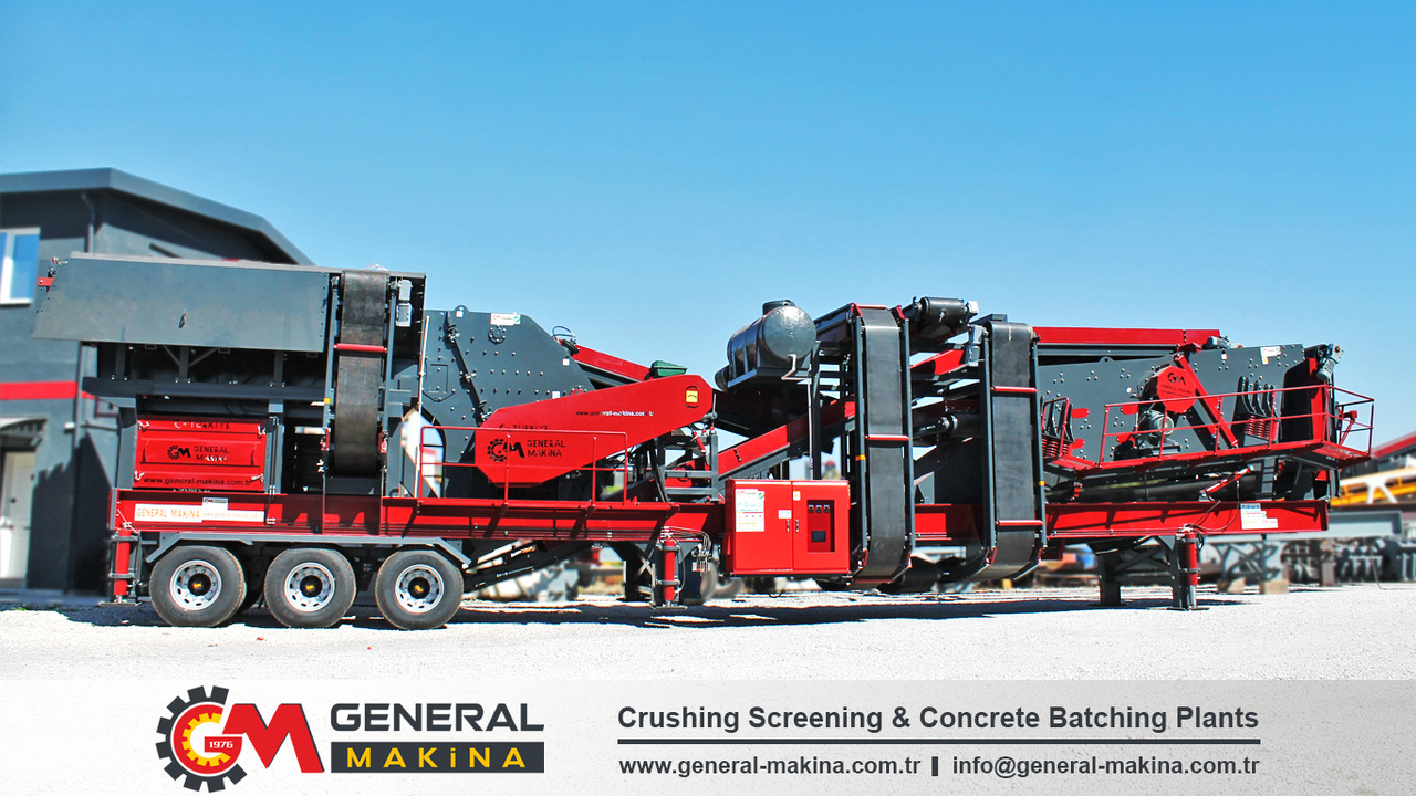 General Makina High Capacity Mobil Crusher Plant for Sale - Britadeira móvel: foto 1 General Makina High Capacity Mobil Crusher Plant for Sale - Britadeira móvel: foto 1