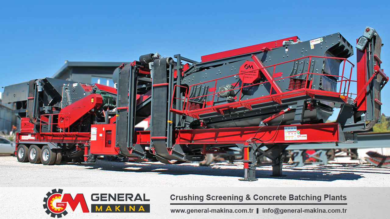 General Makina High Capacity Mobile Crusher Plant for Sale - Britadeira móvel: foto 2 General Makina High Capacity Mobile Crusher Plant for Sale - Britadeira móvel: foto 2