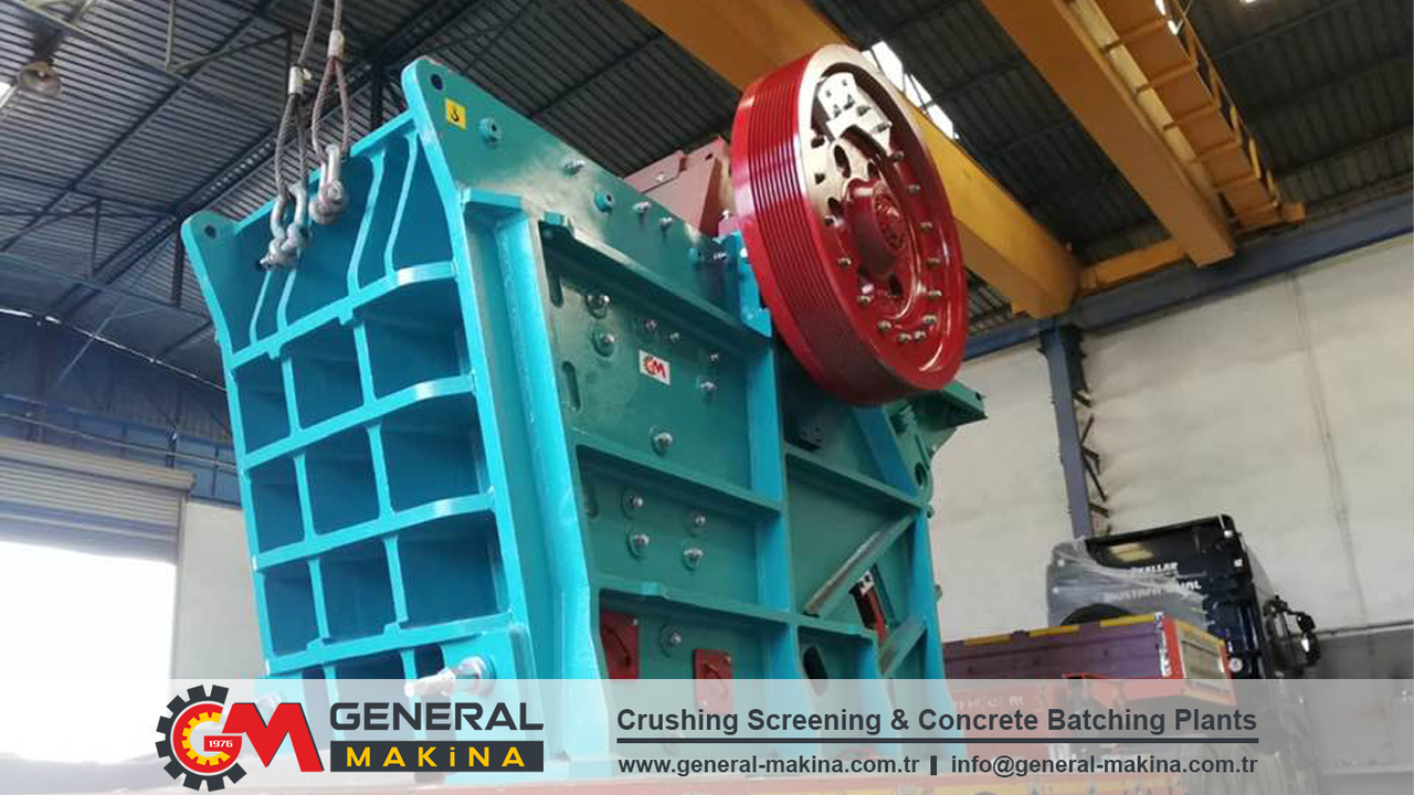 Britador de mandíbula novo General Makina High Quality Jaw Crusher Best Price: foto 10