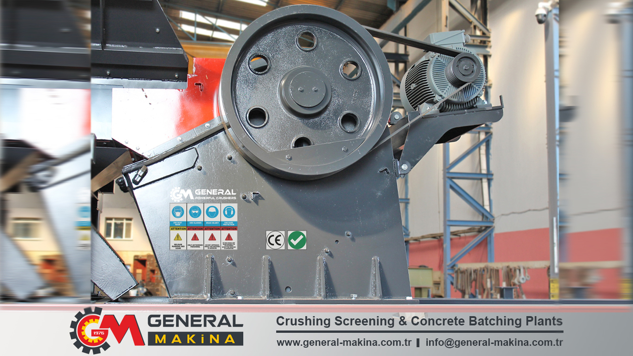 General Makina High Quality Jaw Crusher - Britador de mandíbula: foto 1 General Makina High Quality Jaw Crusher - Britador de mandíbula: foto 1