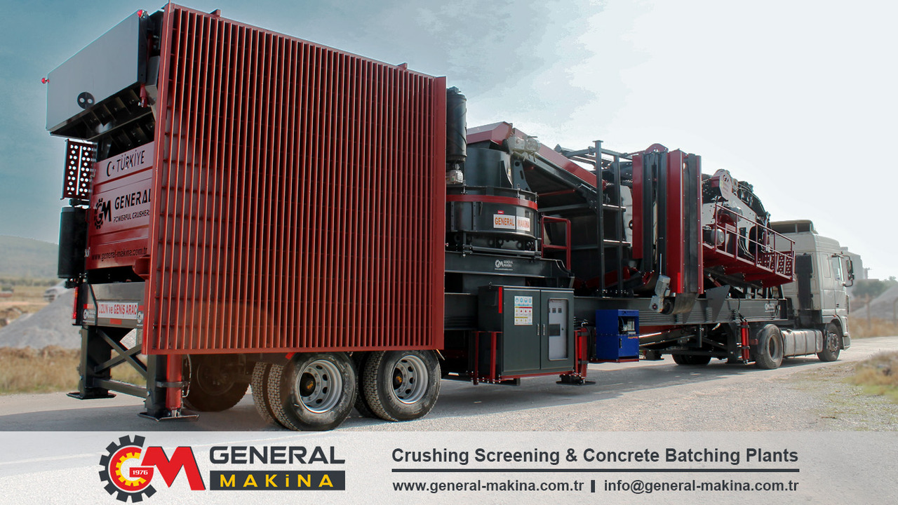 Britador de impacto novo General Makina M-VSI 900 Mobile Vertical Impact Crusher: foto 12