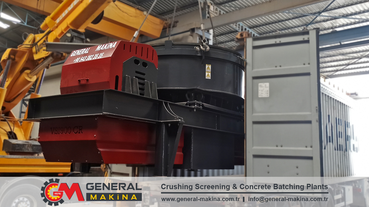 Britador de impacto novo General Makina M-VSI 900 Mobile Vertical Impact Crusher: foto 14