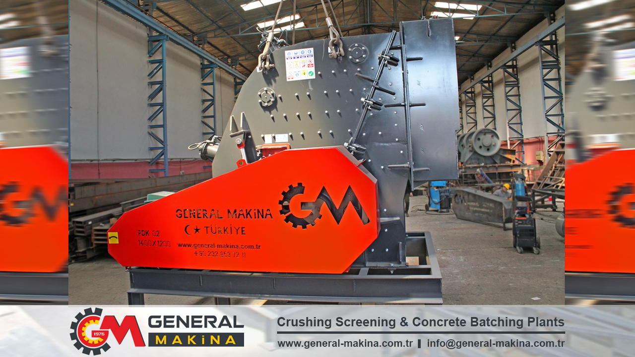 General Makina Primary Impact Crusher 500 TPH - Britador de impacto: foto 5 General Makina Primary Impact Crusher 500 TPH - Britador de impacto: foto 5