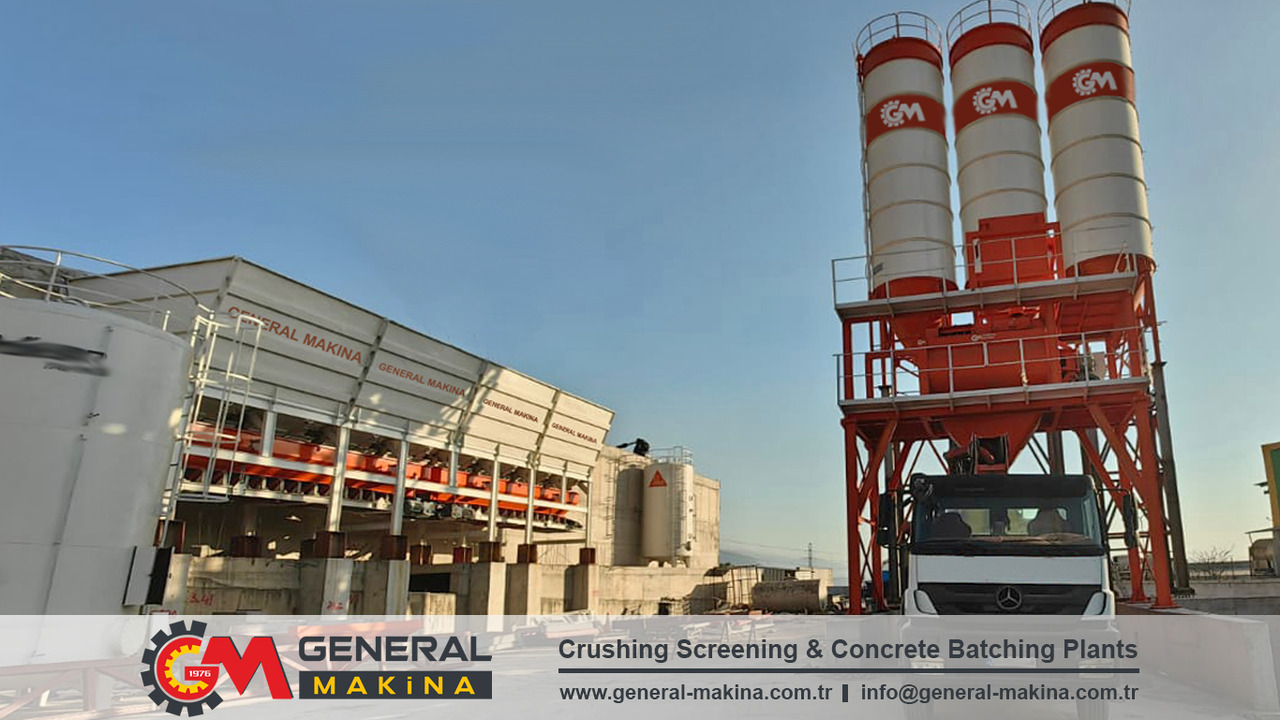 General Makina Royal 150 m3 High Capacity Concrete Batching Plant - Central de betão: foto 1 General Makina Royal 150 m3 High Capacity Concrete Batching Plant - Central de betão: foto 1