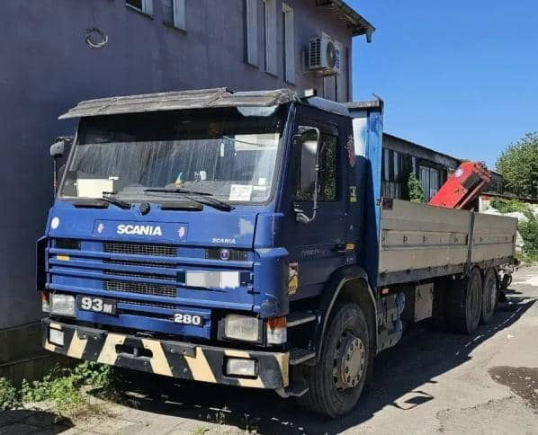 Scania 93 Carne - Camião grua: foto 1 Scania 93 Carne - Camião grua: foto 1