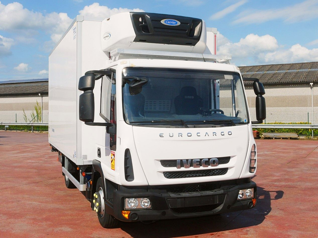 Iveco 90E19 EUROCARGO KUHLKOFFER CARRIER SUPRA 450 €6 - Camião frigorífico: foto 1 Iveco 90E19 EUROCARGO KUHLKOFFER CARRIER SUPRA 450 €6 - Camião frigorífico: foto 1