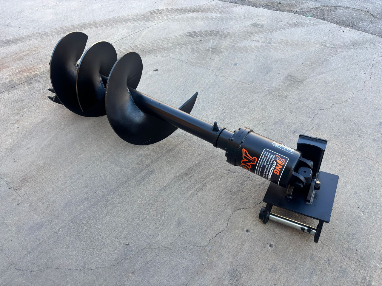 HYDRAULIC AUGER ATTACHMENT - Perfurador de solo para Escavadeira: foto 3 HYDRAULIC AUGER ATTACHMENT - Perfurador de solo para Escavadeira: foto 3