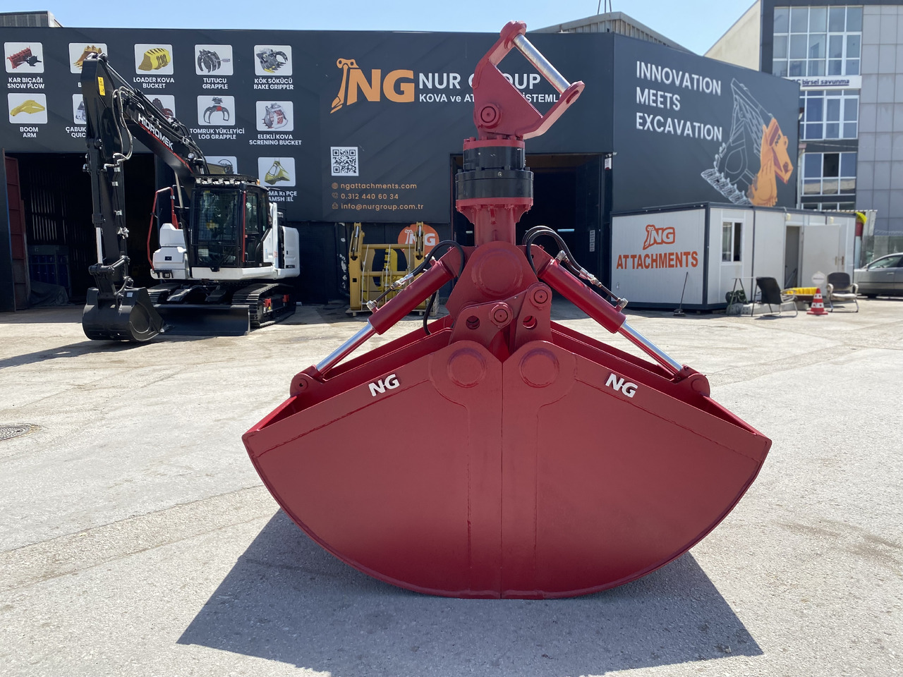 SENNEBOGEN CLAMSHELL BUCKET - Garra para Escavadeira: foto 4 SENNEBOGEN CLAMSHELL BUCKET - Garra para Escavadeira: foto 4