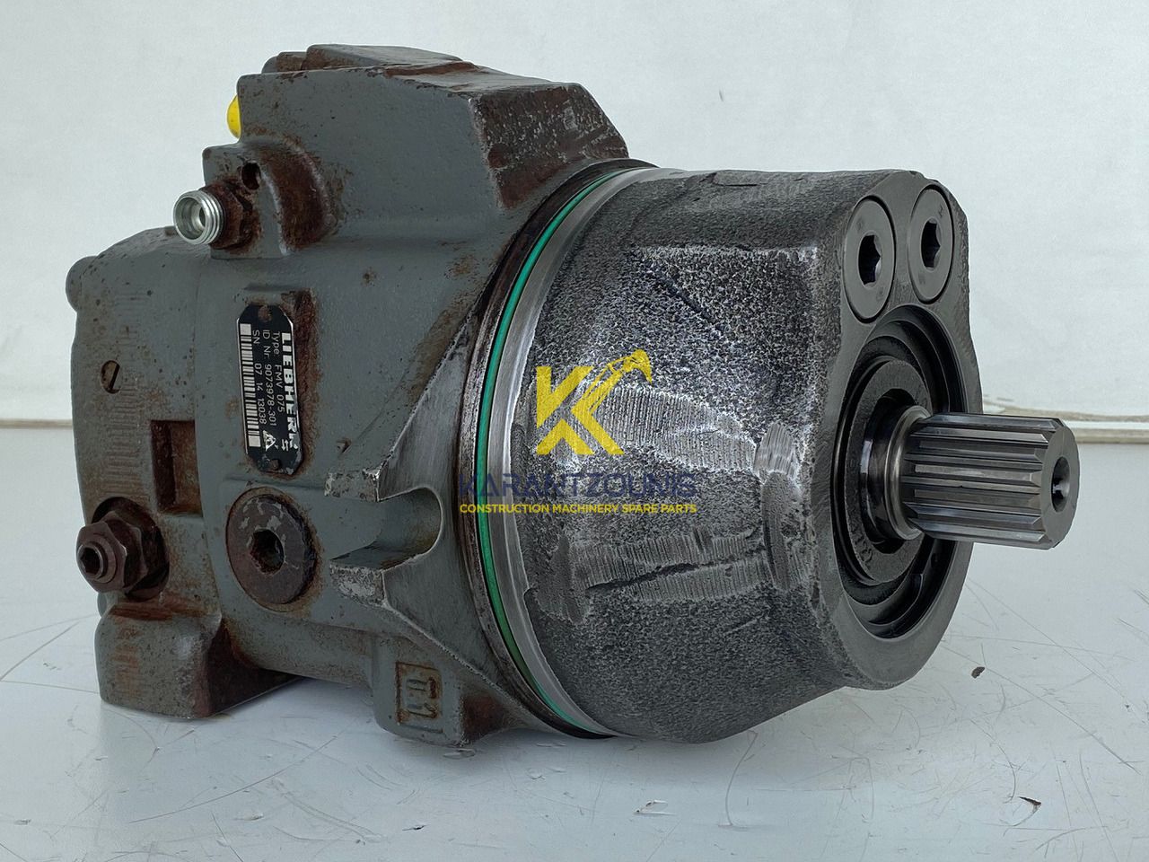 Liebherr Hydraulikeinbaumotor FMV075, ID-Nr.9073978. LOS914, LOS924, R902, R904, R912, R914, R922, R924, R924 COMP, R924 COMPA. #13038# - Motor hidráulico para Escavadora de rastos: foto 1 Liebherr Hydraulikeinbaumotor FMV075, ID-Nr.9073978. LOS914, LOS924, R902, R904, R912, R914, R922, R924, R924 COMP, R924 COMPA. #13038# - Motor hidráulico para Escavadora de rastos: foto 1