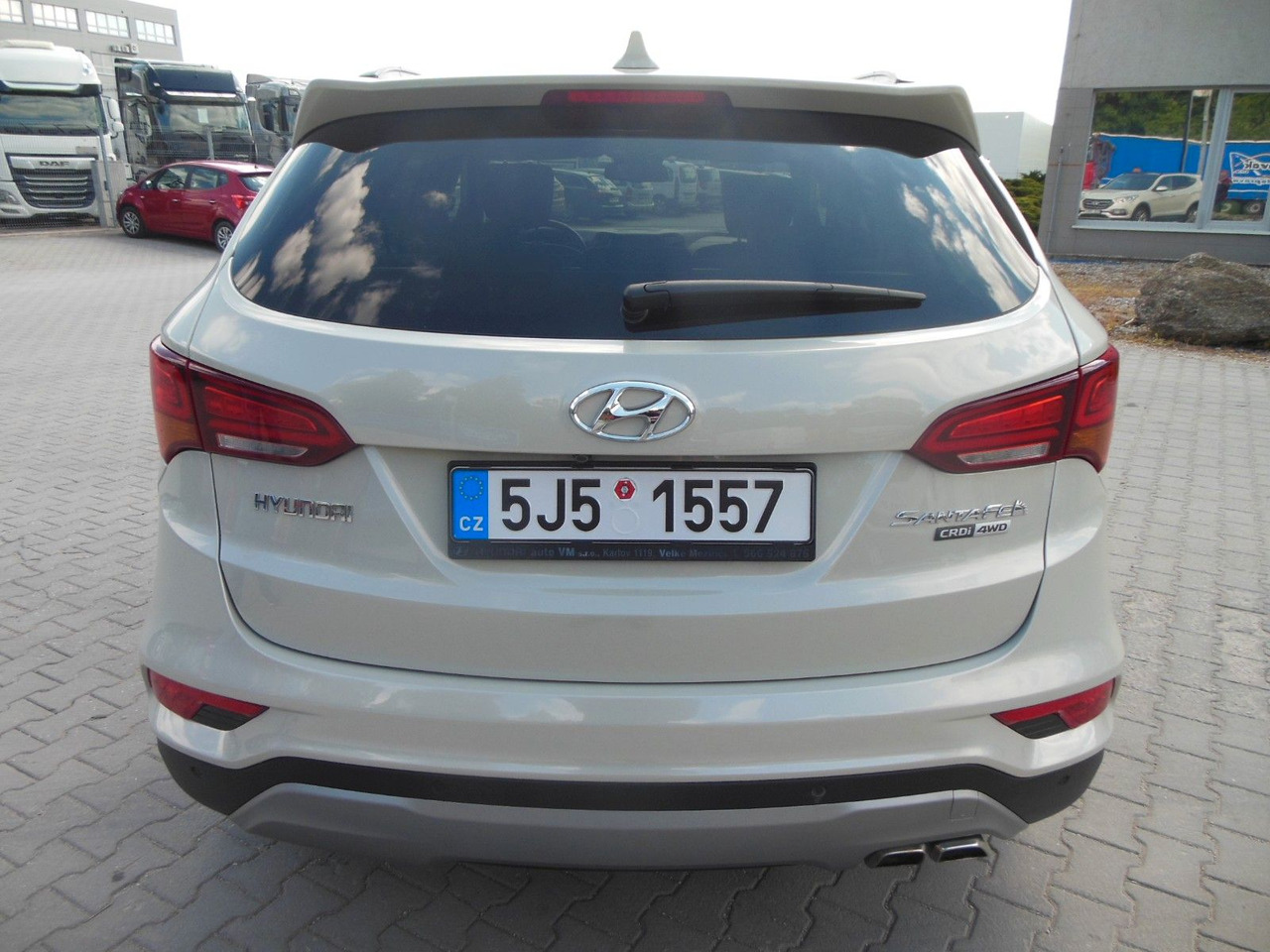 SUV Hyundai Santa Fe 2,2 CRDi, 4WD, Automatic, Leder, Panora: foto 9