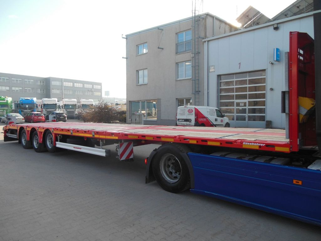 Kässbohrer K.SPA.M3, PLATTFORM MEGA TELESKOP 7M, SOFORT!!!  - Semi-reboque baixa: foto 2 Kässbohrer K.SPA.M3, PLATTFORM MEGA TELESKOP 7M, SOFORT!!!  - Semi-reboque baixa: foto 2