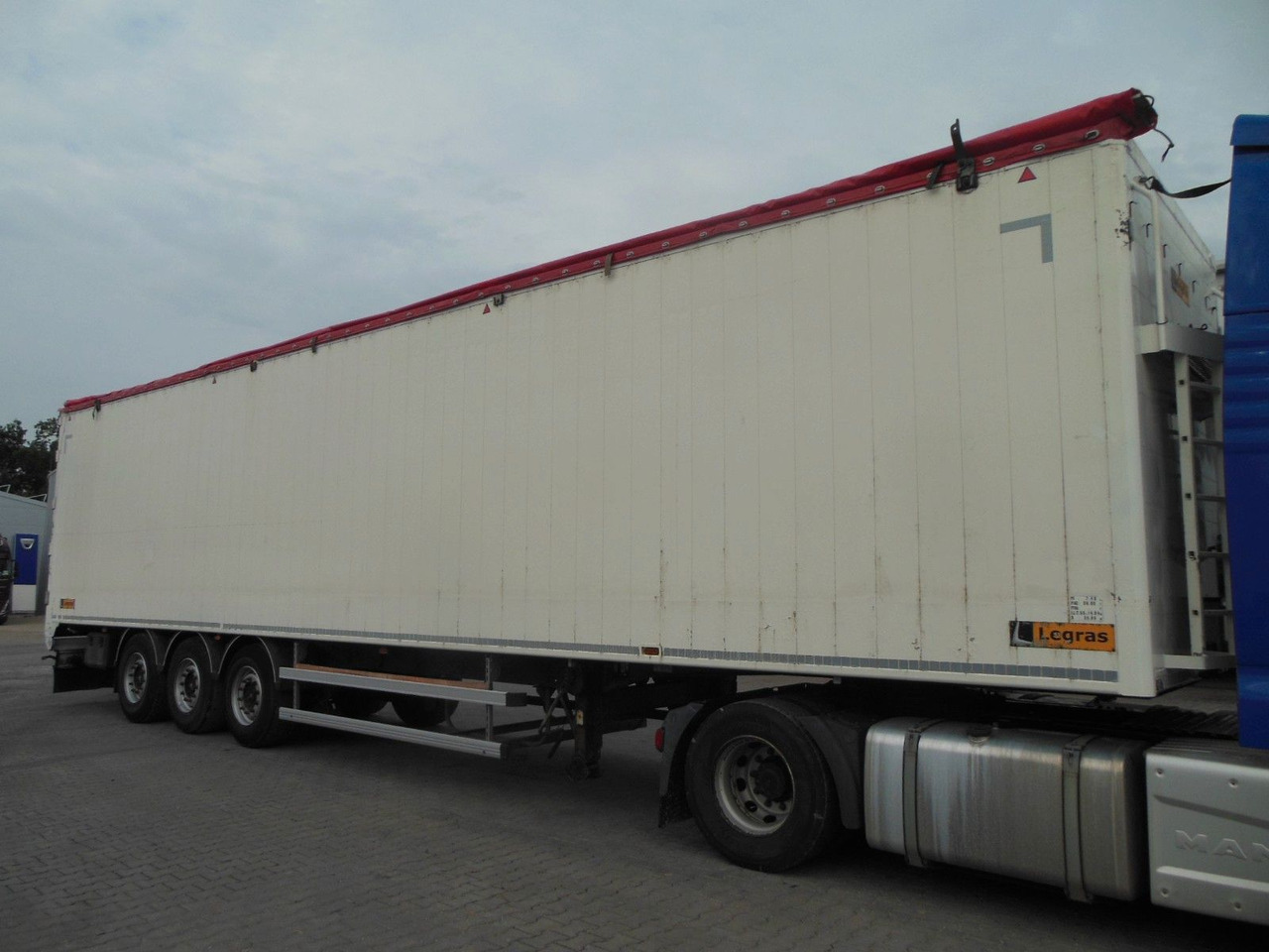 Legras SBS 2220, SAF, 95m3 - Semi-reboque piso móvel: foto 3 Legras SBS 2220, SAF, 95m3 - Semi-reboque piso móvel: foto 3