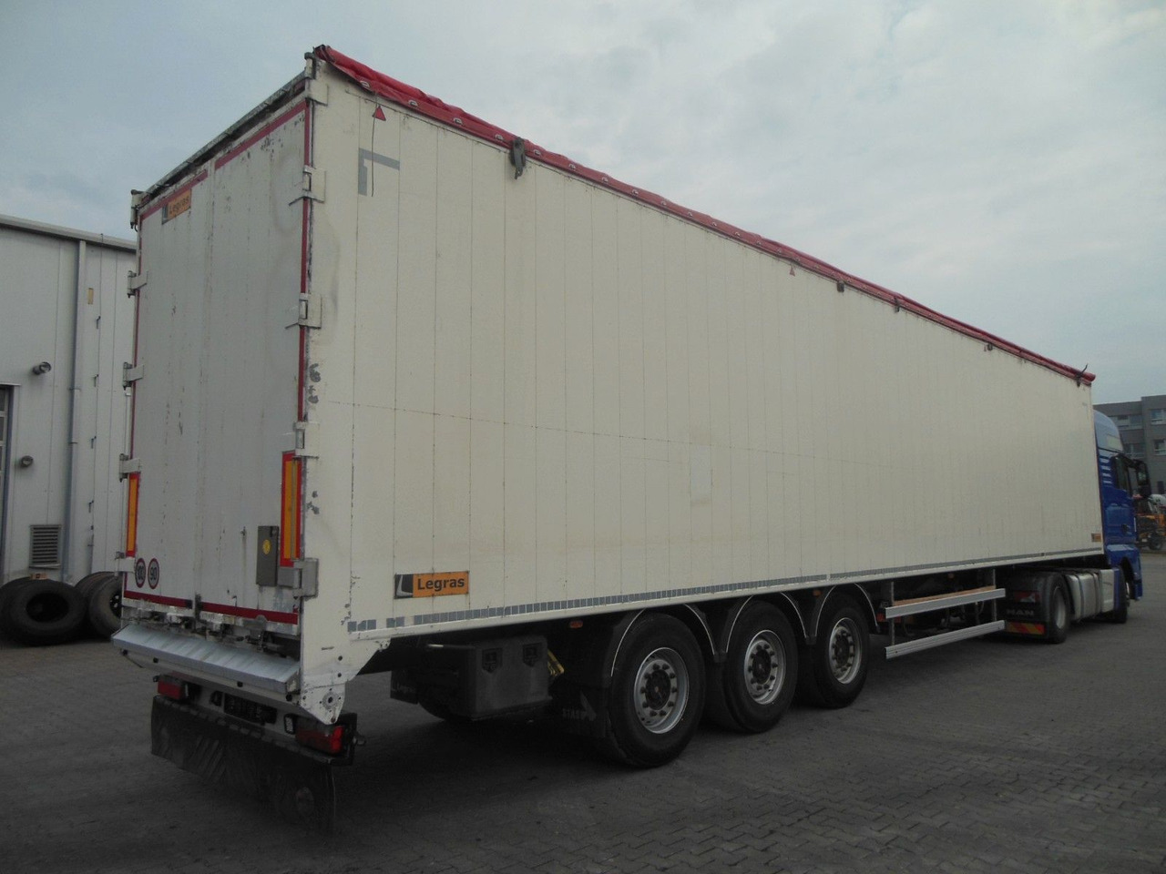 Legras SBS 2220, SAF, 95m3 - Semi-reboque piso móvel: foto 1 Legras SBS 2220, SAF, 95m3 - Semi-reboque piso móvel: foto 1