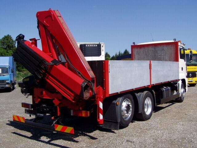 MAN 26.430, KRAN FASSI150A24-Fernbedienung - Camião de caixa aberta/ Plataforma, Camião grua: foto 3 MAN 26.430, KRAN FASSI150A24-Fernbedienung - Camião de caixa aberta/ Plataforma, Camião grua: foto 3