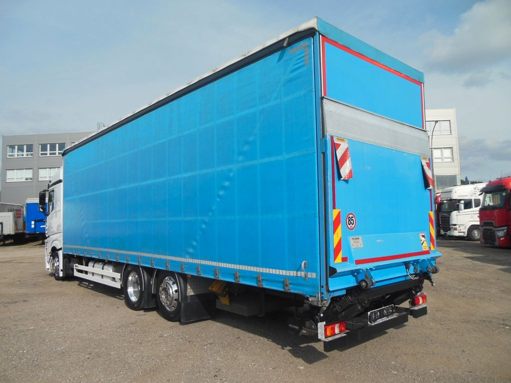 Mercedes-Benz ACTROS 2546, 24 PALETTEN, LBW, ALU FELGEN, TOP!! - Camião de lona: foto 4 Mercedes-Benz ACTROS 2546, 24 PALETTEN, LBW, ALU FELGEN, TOP!! - Camião de lona: foto 4