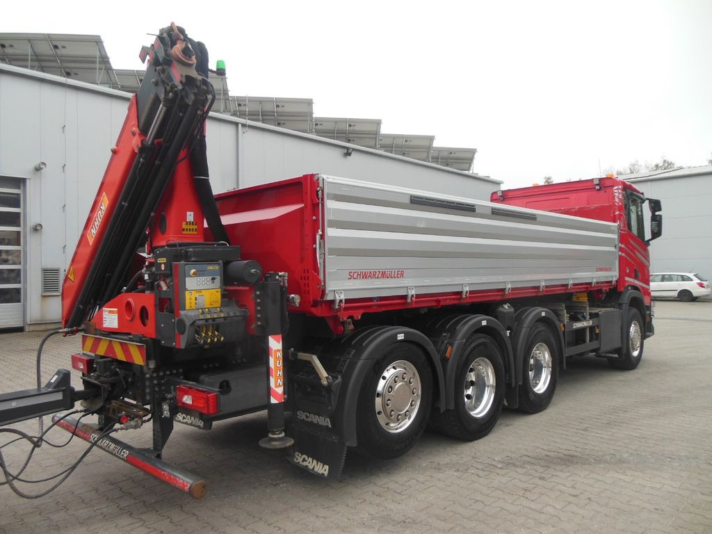 Scania R 580,8X4,KIPPER,BORDMATIC,PALFINGER PK 19.001 Scania R 580,8X4,KIPPER,BORDMATIC,PALFINGER PK 19.001 - Camião basculante, Camião grua: foto 3 Scania R 580,8X4,KIPPER,BORDMATIC,PALFINGER PK 19.001 Scania R 580,8X4,KIPPER,BORDMATIC,PALFINGER PK 19.001 - Camião basculante, Camião grua: foto 3