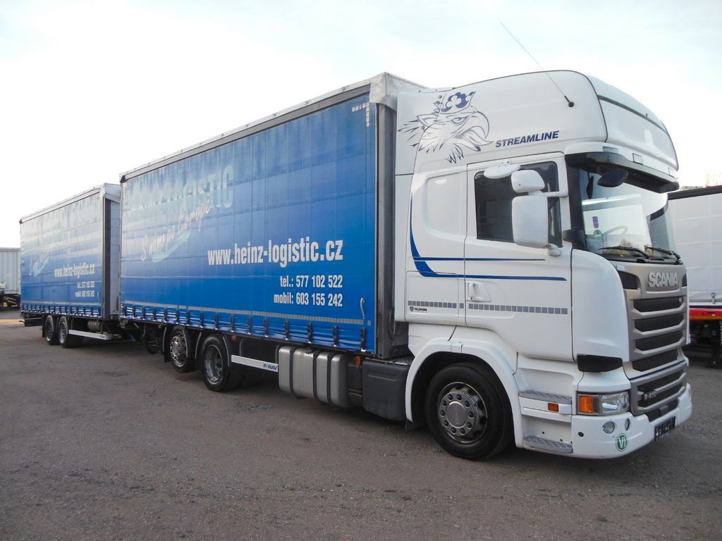 Scania R410, JUMBOZUG 120M3, RETARDER, TOP STAND!! - Camião de lona: foto 2 Scania R410, JUMBOZUG 120M3, RETARDER, TOP STAND!! - Camião de lona: foto 2