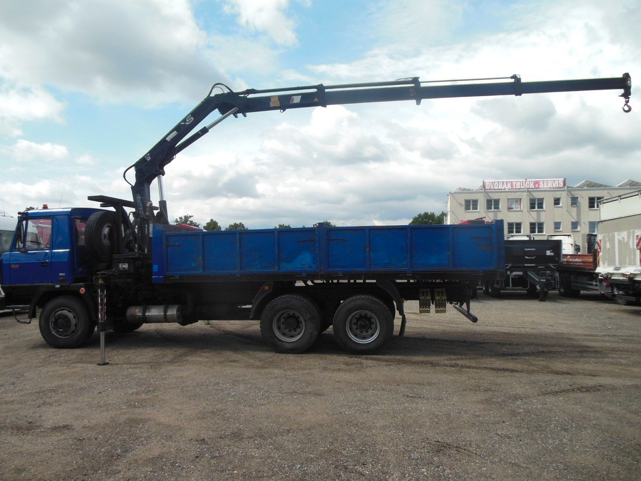 Camião de caixa aberta/ Plataforma, Camião grua Tatra T 815, 6X6, HIAB 144 B - 3 DUO: foto 19