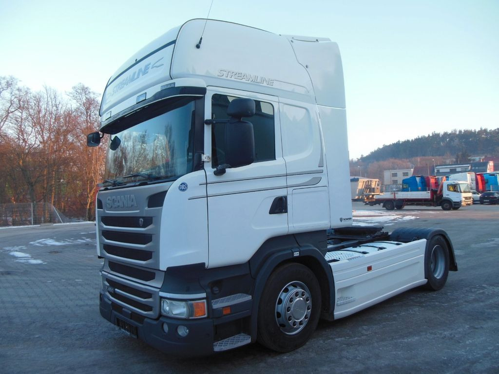 Scania R 450, OHNE EGR, RETARDER, VOLL LUFT, STANDKLIMA - Tractor: foto 1 Scania R 450, OHNE EGR, RETARDER, VOLL LUFT, STANDKLIMA - Tractor: foto 1