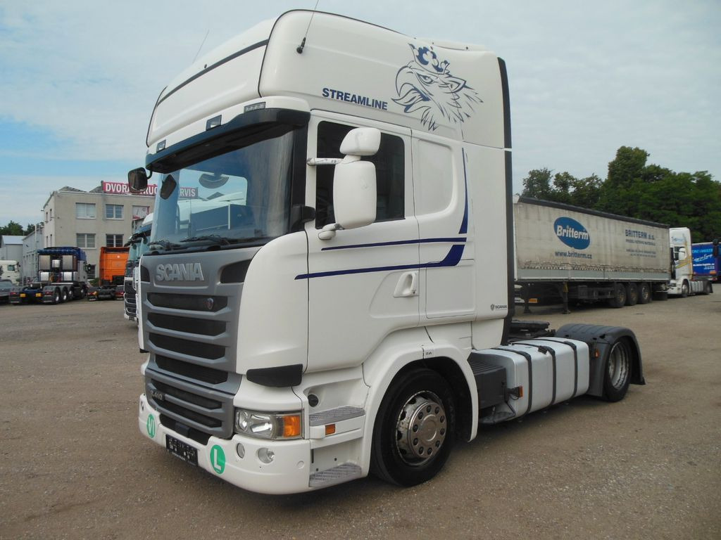 Scania R410, LOWDECK, RETARDER, TOP STAND - Tractor: foto 1 Scania R410, LOWDECK, RETARDER, TOP STAND - Tractor: foto 1