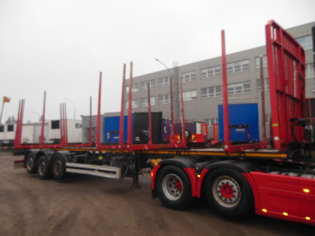 UMIKOV NPK 39, 2 x LIFT ACHSE, 8 STÜCKS RUNGEN - Semi-reboque transporte de madeira: foto 1 UMIKOV NPK 39, 2 x LIFT ACHSE, 8 STÜCKS RUNGEN - Semi-reboque transporte de madeira: foto 1