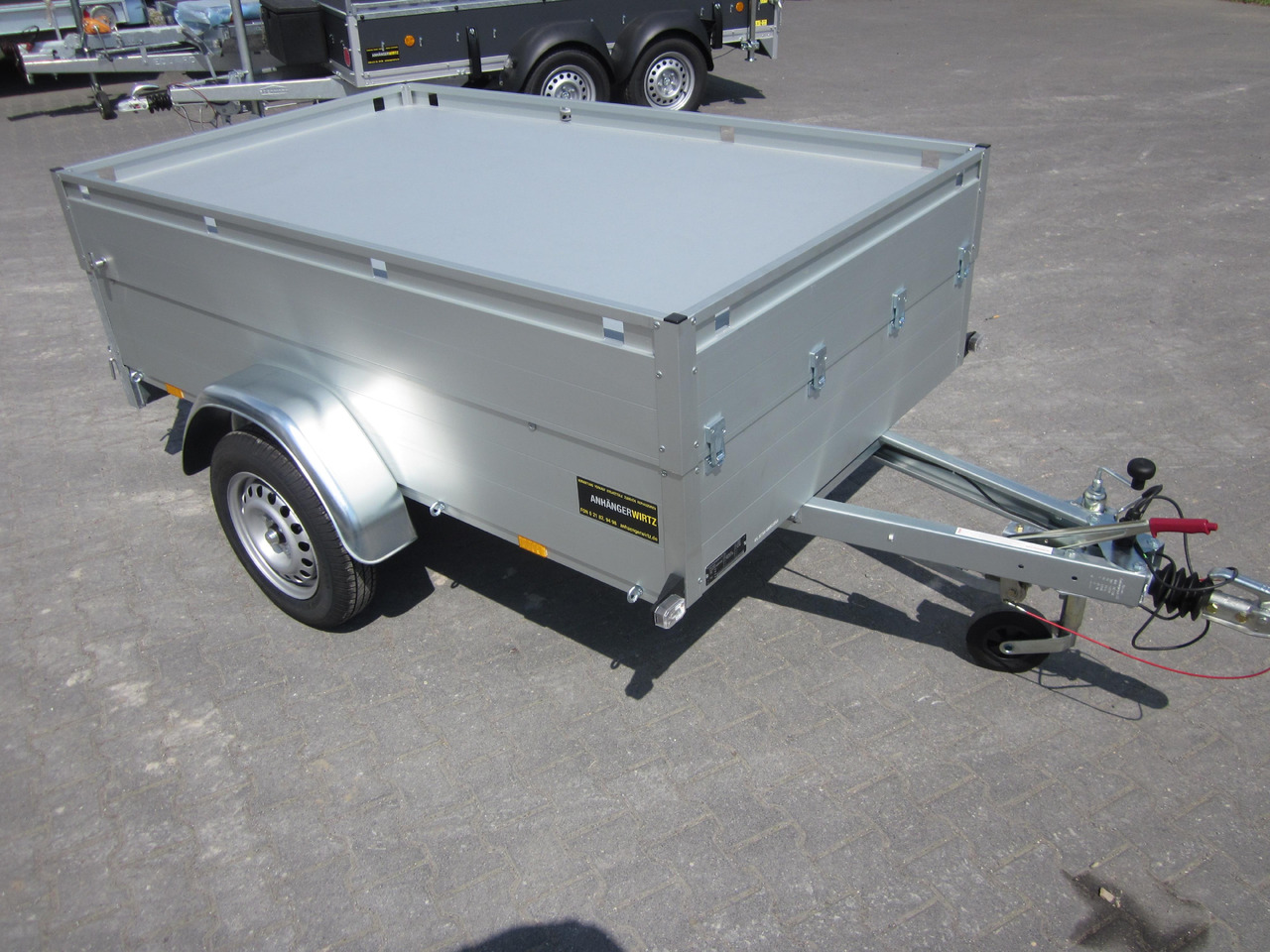 ALUBOXX Deckelanhänger GTB 1200 HT 251x126x48cm (S) 1160kg - Reboque para carros: foto 2 ALUBOXX Deckelanhänger GTB 1200 HT 251x126x48cm (S) 1160kg - Reboque para carros: foto 2