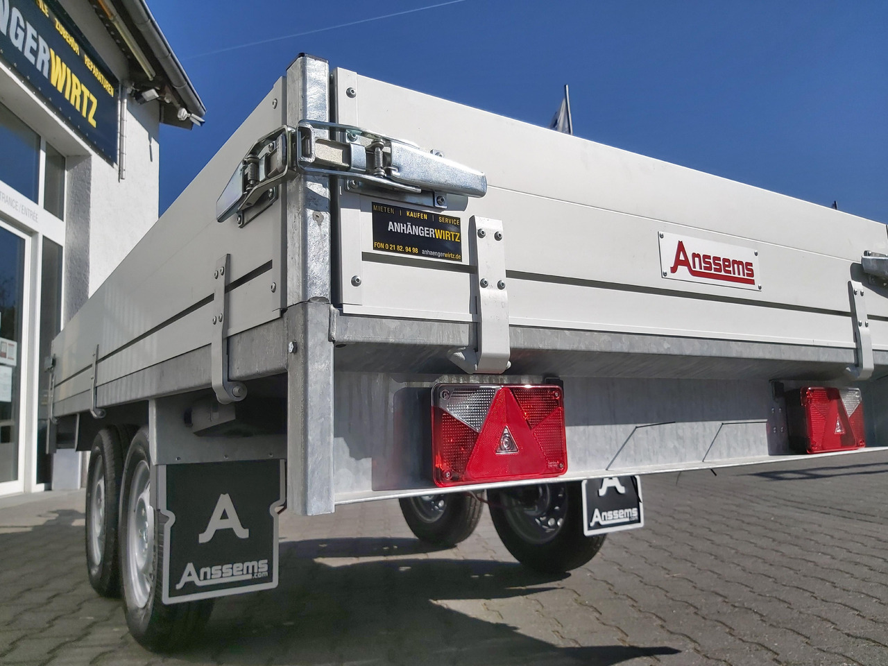 Locação financeira de  Anssems Hochlader PSX - S 2000 305x153x30cm (M) 2000kg Anssems Hochlader PSX - S 2000 305x153x30cm (M) 2000kg: foto 9