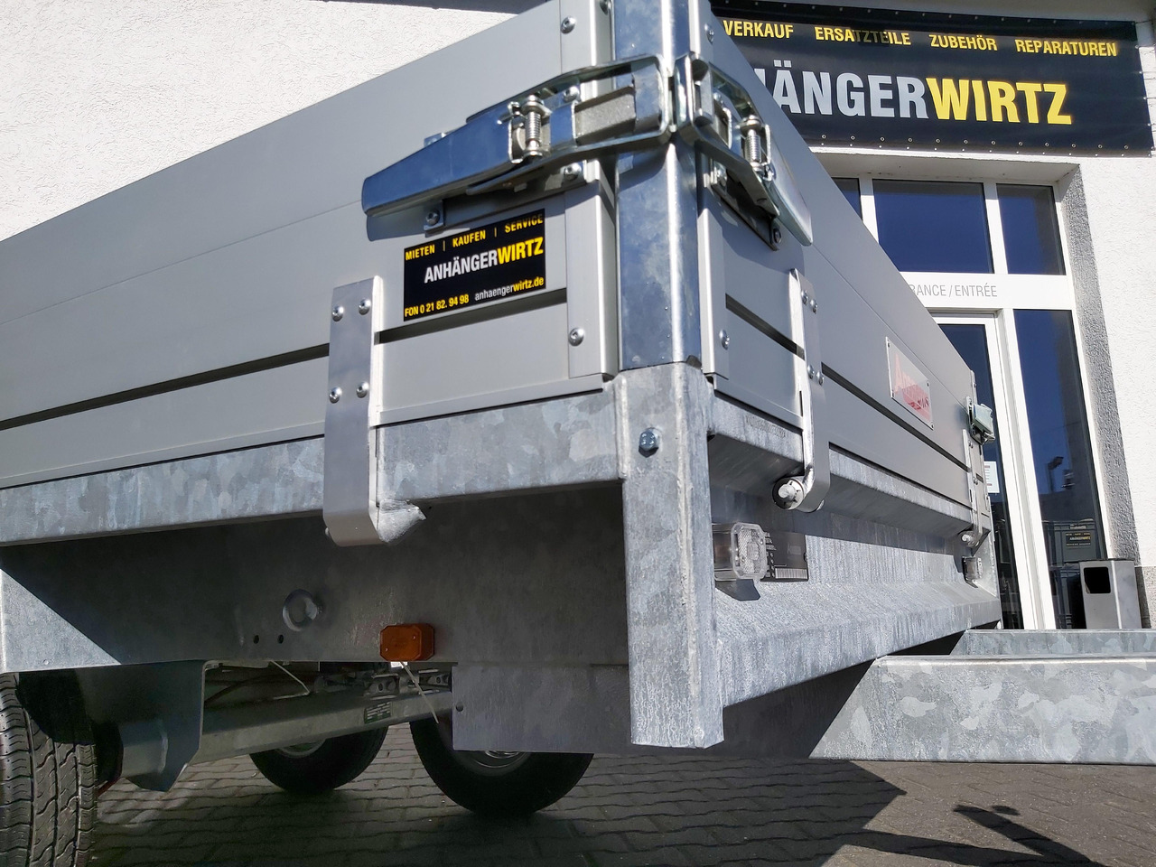 Locação financeira de  Anssems Hochlader PSX - S 2000 305x153x30cm (M) 2000kg Anssems Hochlader PSX - S 2000 305x153x30cm (M) 2000kg: foto 7