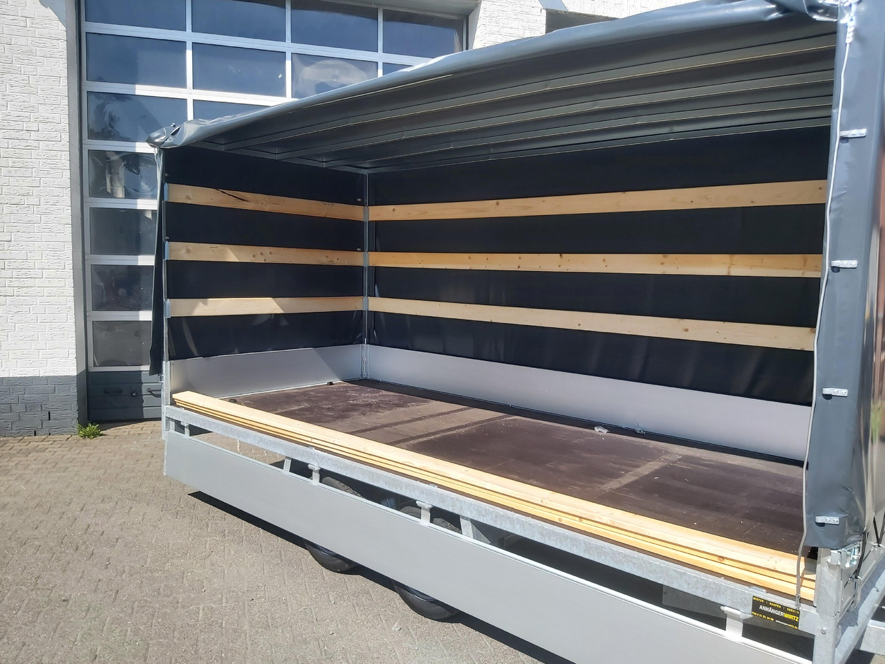 Anssems Hochlader PSX - S 3000 405x178x30cm 180cm Hochplane grau (XL) 3000kg Aktion - Reboque de lona: foto 2 Anssems Hochlader PSX - S 3000 405x178x30cm 180cm Hochplane grau (XL) 3000kg Aktion - Reboque de lona: foto 2