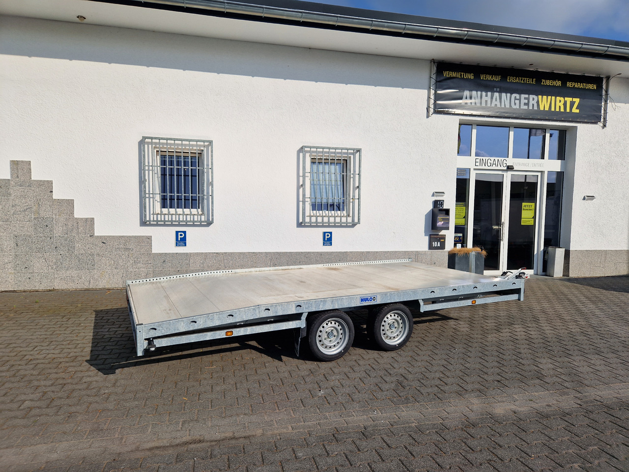 CARAX-2 3000 Multitransporter 440x207cm Aluboden Auffahrrampen 3000kg Winter Aktion - Reboque plataforma/ Caixa aberta: foto 2 CARAX-2 3000 Multitransporter 440x207cm Aluboden Auffahrrampen 3000kg Winter Aktion - Reboque plataforma/ Caixa aberta: foto 2