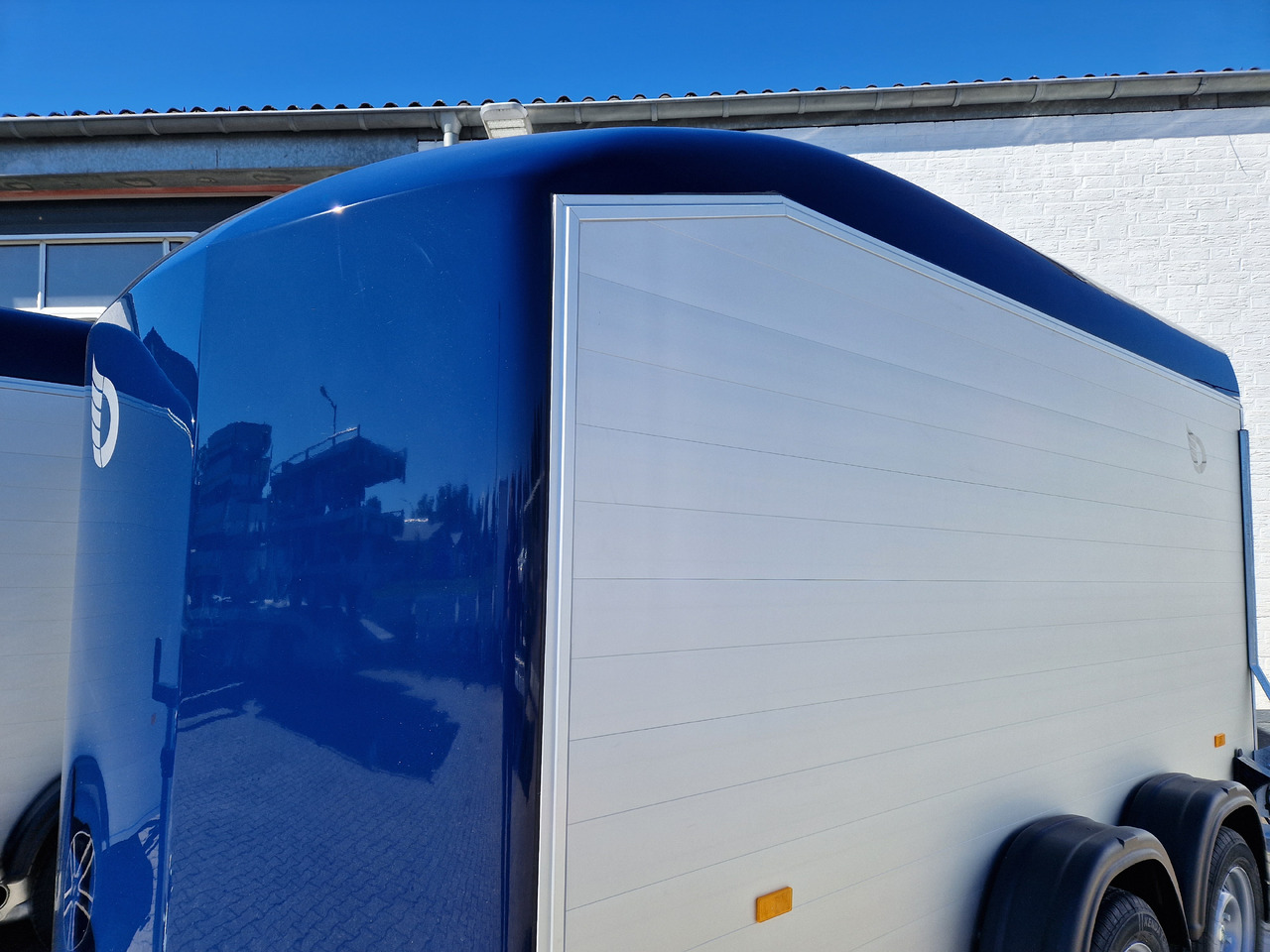 Reboque furgão Cargo Roadster 700 plus 375x180x200cm Alu Poly kingblue Seitentür Pullman 2600kg 100km/H Aktion: foto 9
