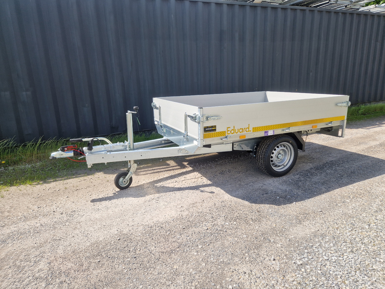 Reboque para carros Hochlader light 2014 GE 200x145x30cm niedrig Fahrwerk 13" (XS) 1500kg: foto 7
