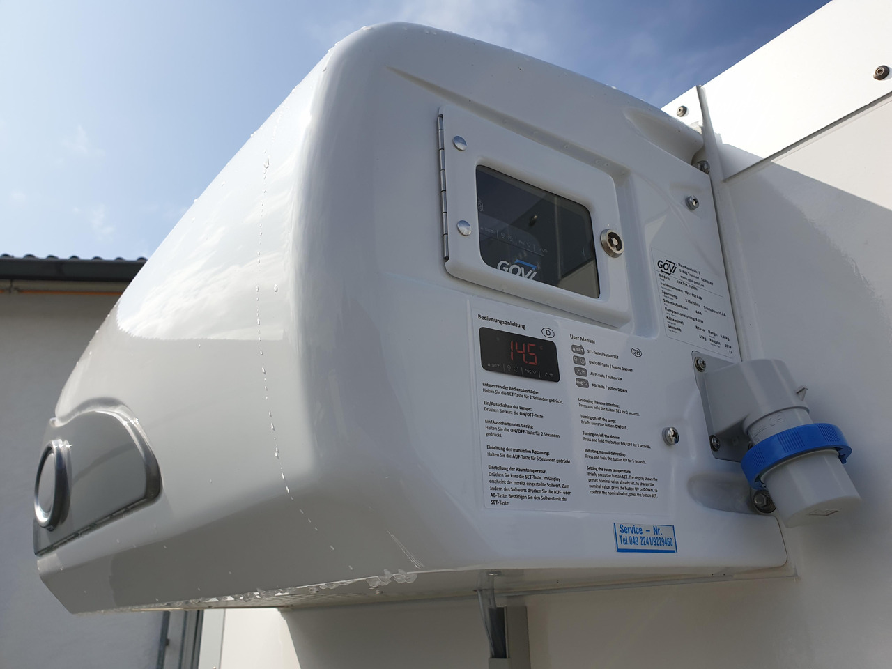 Kühlanhänger AZKF 1525/145 243x144x180cm 230 Volt GOVI Kühlaggregat 60 Frioliner 1500kg - Reboque frigorífico: foto 4 Kühlanhänger AZKF 1525/145 243x144x180cm 230 Volt GOVI Kühlaggregat 60 Frioliner 1500kg - Reboque frigorífico: foto 4