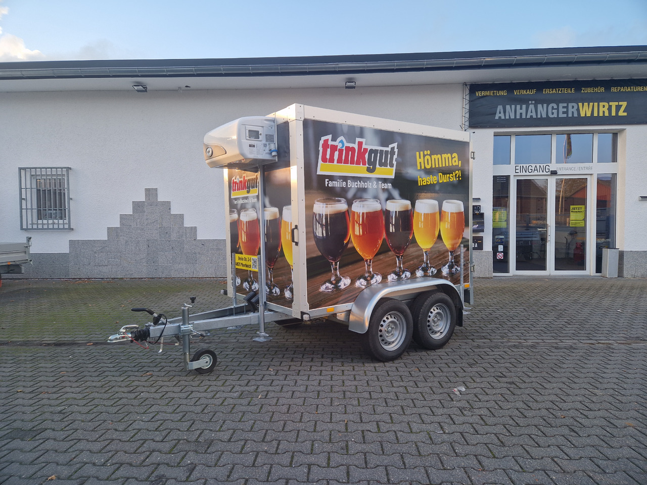 Kühlanhänger AZKF 2025/145 243x144x180cm GOVI 4 Kühlaggregat 60 Frioliner Januar Aktion - Reboque frigorífico: foto 1 Kühlanhänger AZKF 2025/145 243x144x180cm GOVI 4 Kühlaggregat 60 Frioliner Januar Aktion - Reboque frigorífico: foto 1