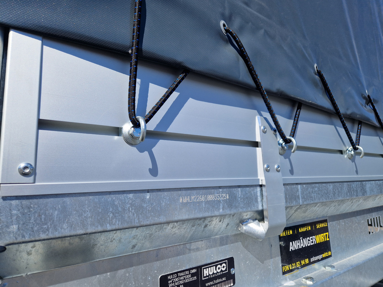 Reboque de lona MEDAX - 2 3000 405x203x210cm Hochplane grau 12" niedrig Fahrwerk 3000kg: foto 9 Reboque de lona MEDAX - 2 3000 405x203x210cm Hochplane grau 12" niedrig Fahrwerk 3000kg: foto 9